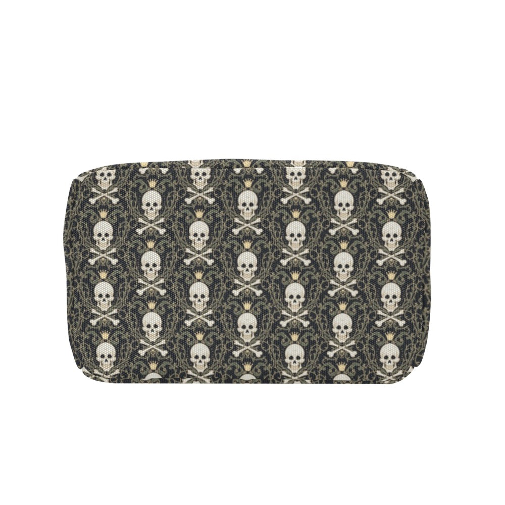 Skull King Print Design LKS307 Insulated Lunch Bag