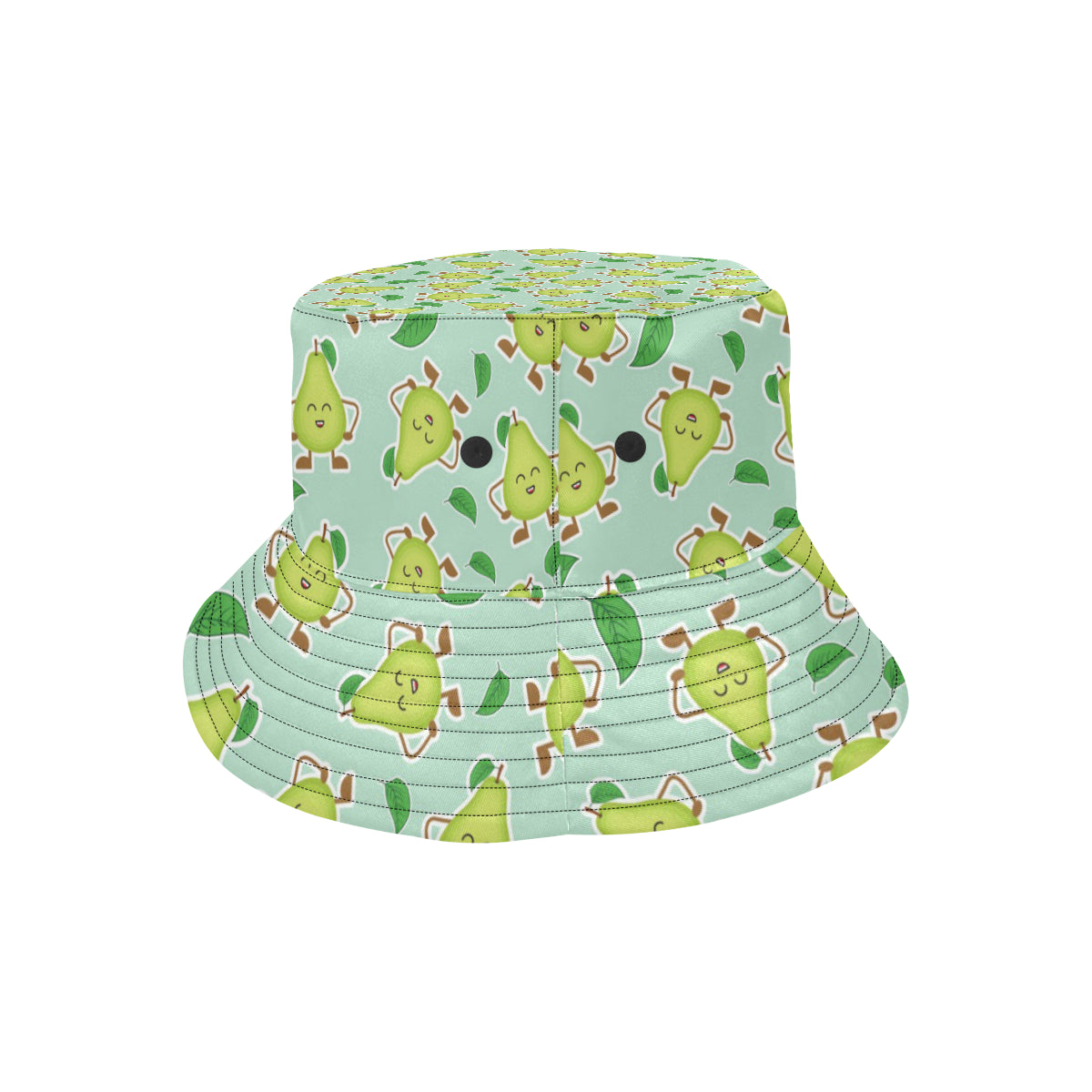 Avocado Pattern Print Design AC011 Unisex Bucket Hat