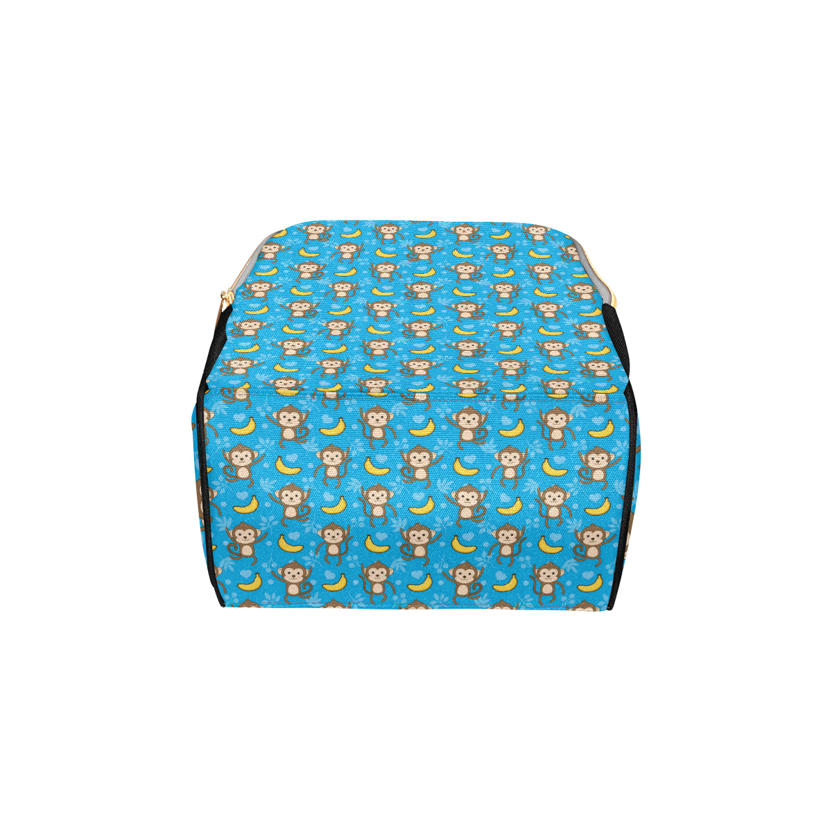 Monkey Pattern Print Design 05 Diaper Bag Backpack