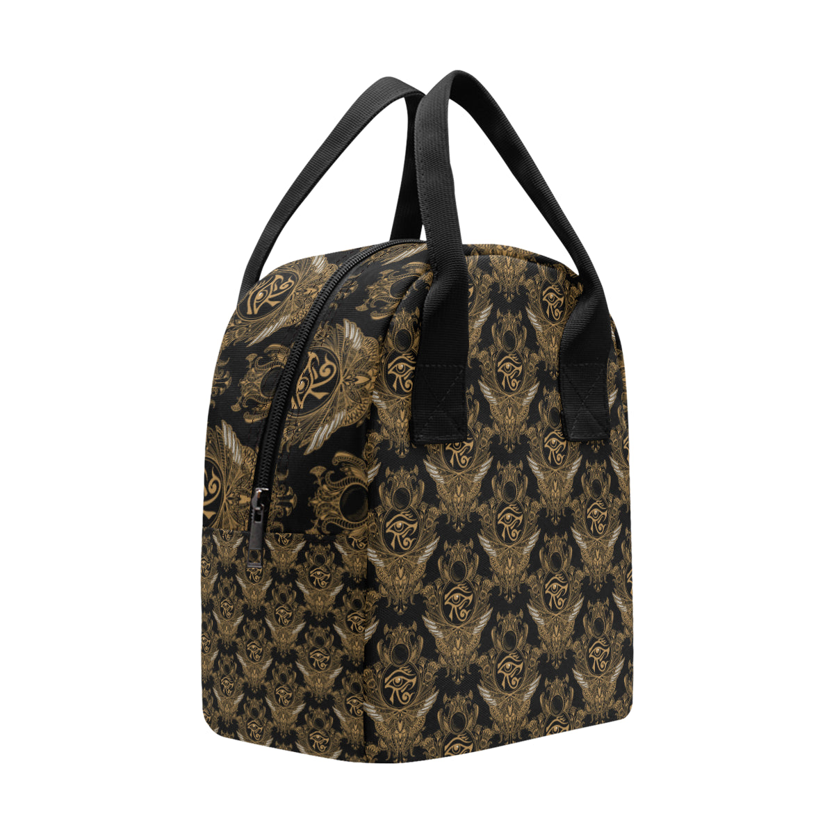 Eye of Horus Mandala Style Insulated Lunch Bag