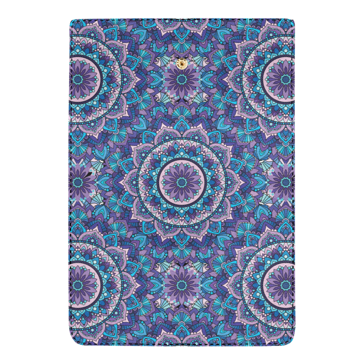 Mandala Pattern Print Design 04 Women's Trifold Wallet