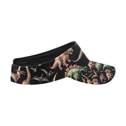 Dinosaur Print Pattern Unisex Sun Visor