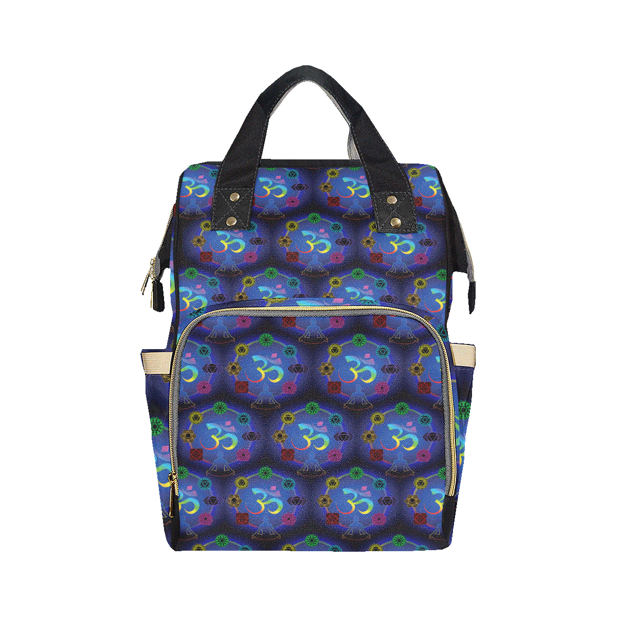 Chakra Zen Yoga OM Diaper Bag Backpack