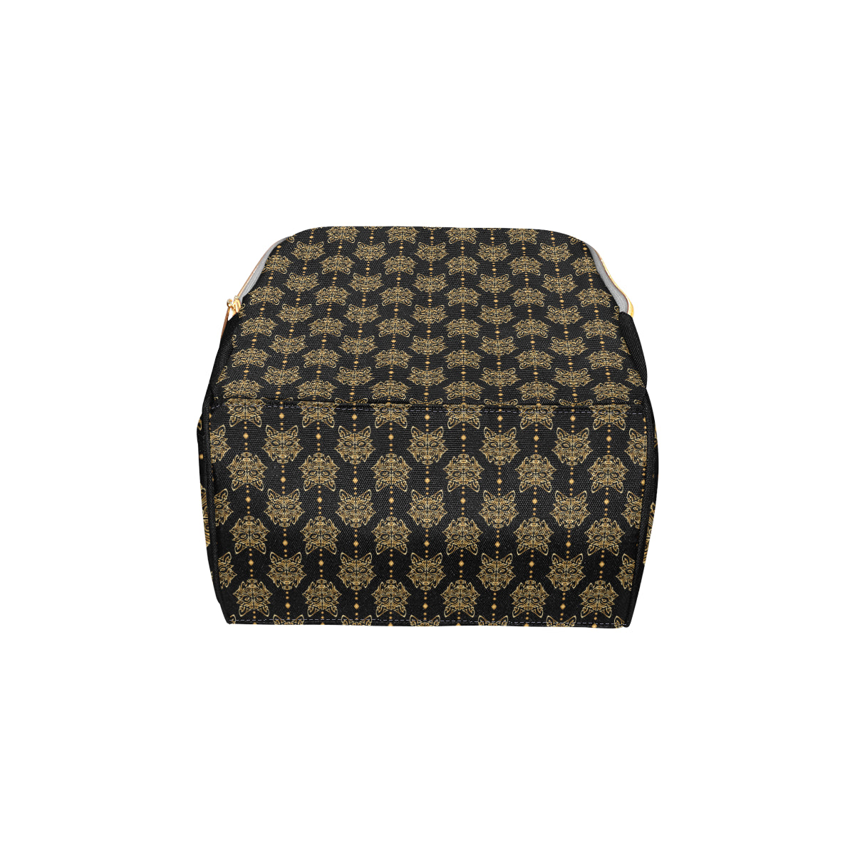 Aztec Wolf Pattern Print Design 04 Diaper Bag Backpack