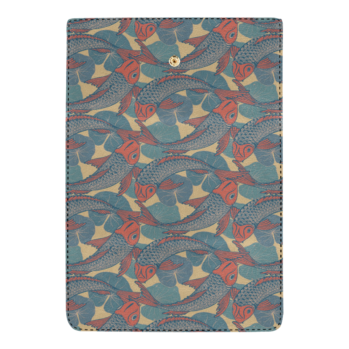 Pisces Pattern Print Design A01 Women's Trifold Wallet