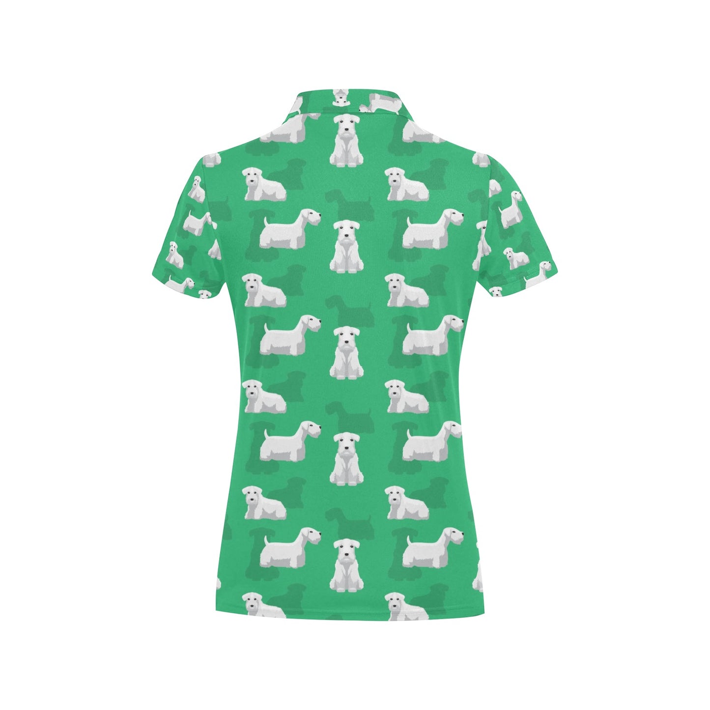 Sealyham Terriers Print Design LKS301 Women's Polo Shirt
