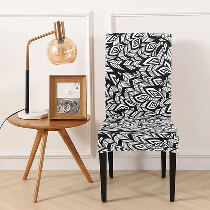 Tribal Pattern Print Design LKS302 Dining Chair Slipcover