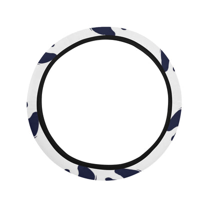 Horse Head Print Design LKS303 Steering Wheel Cover with Elastic Edge