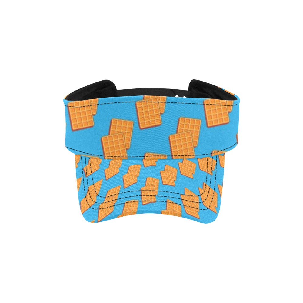 Waffle Print Design LKS304 Unisex Sun Visor