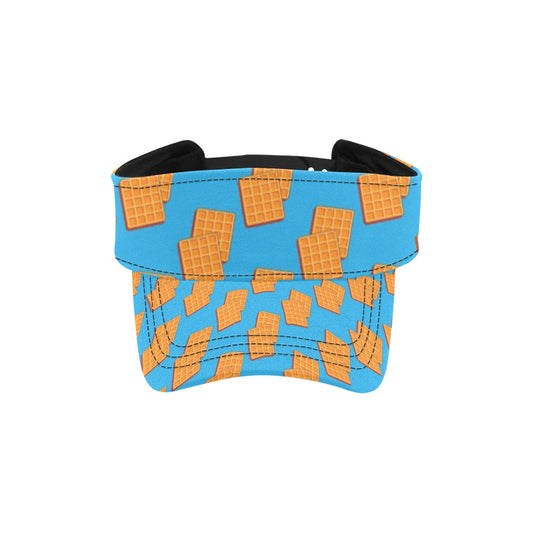 Waffle Print Design LKS304 Unisex Sun Visor
