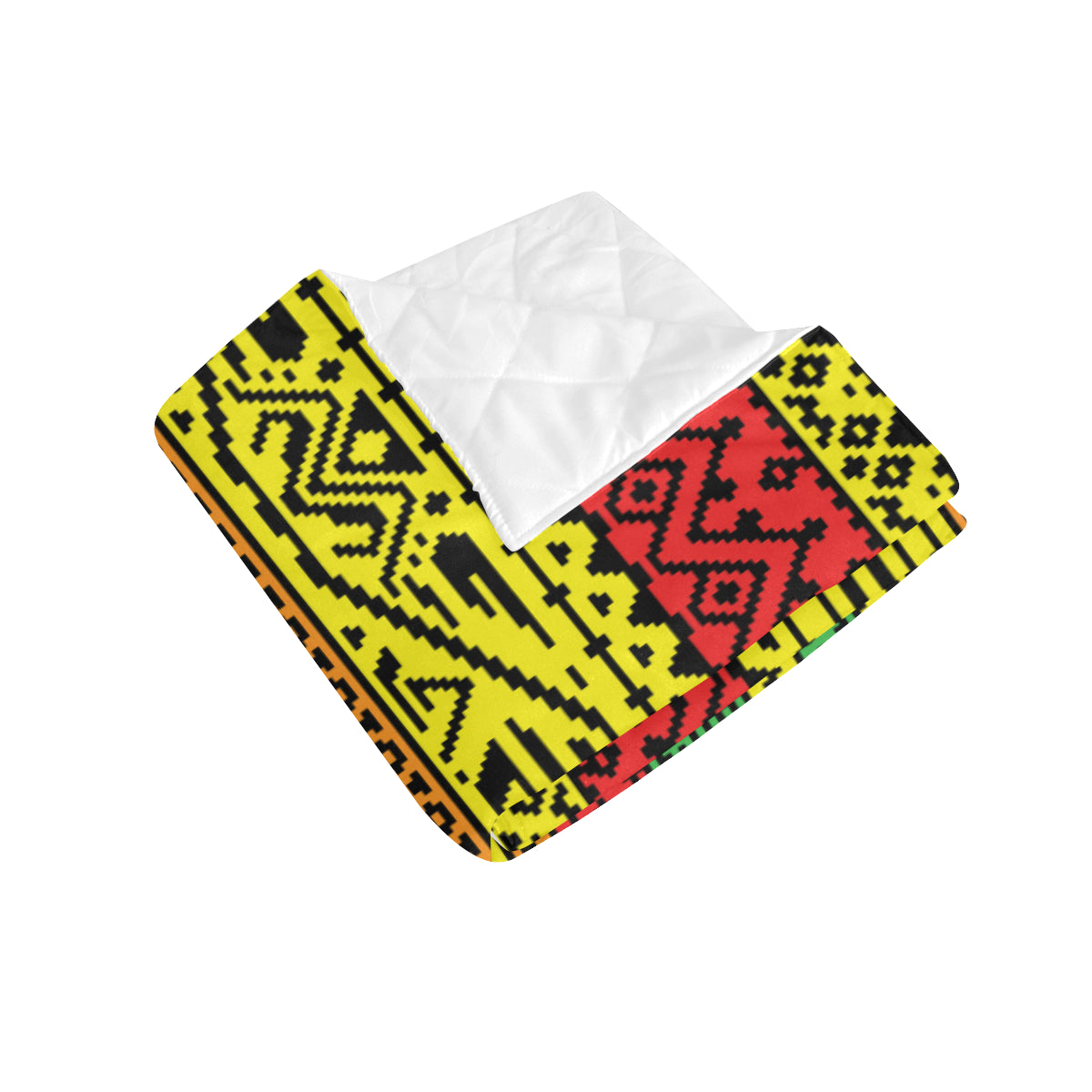 Rastafarian Pattern Print Design A02 Premium Quilt