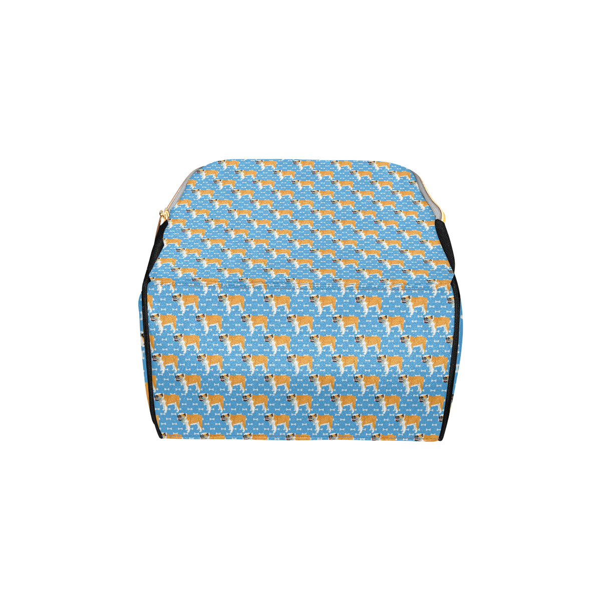 Bulldogs Pattern Print Design 06 Diaper Bag Backpack