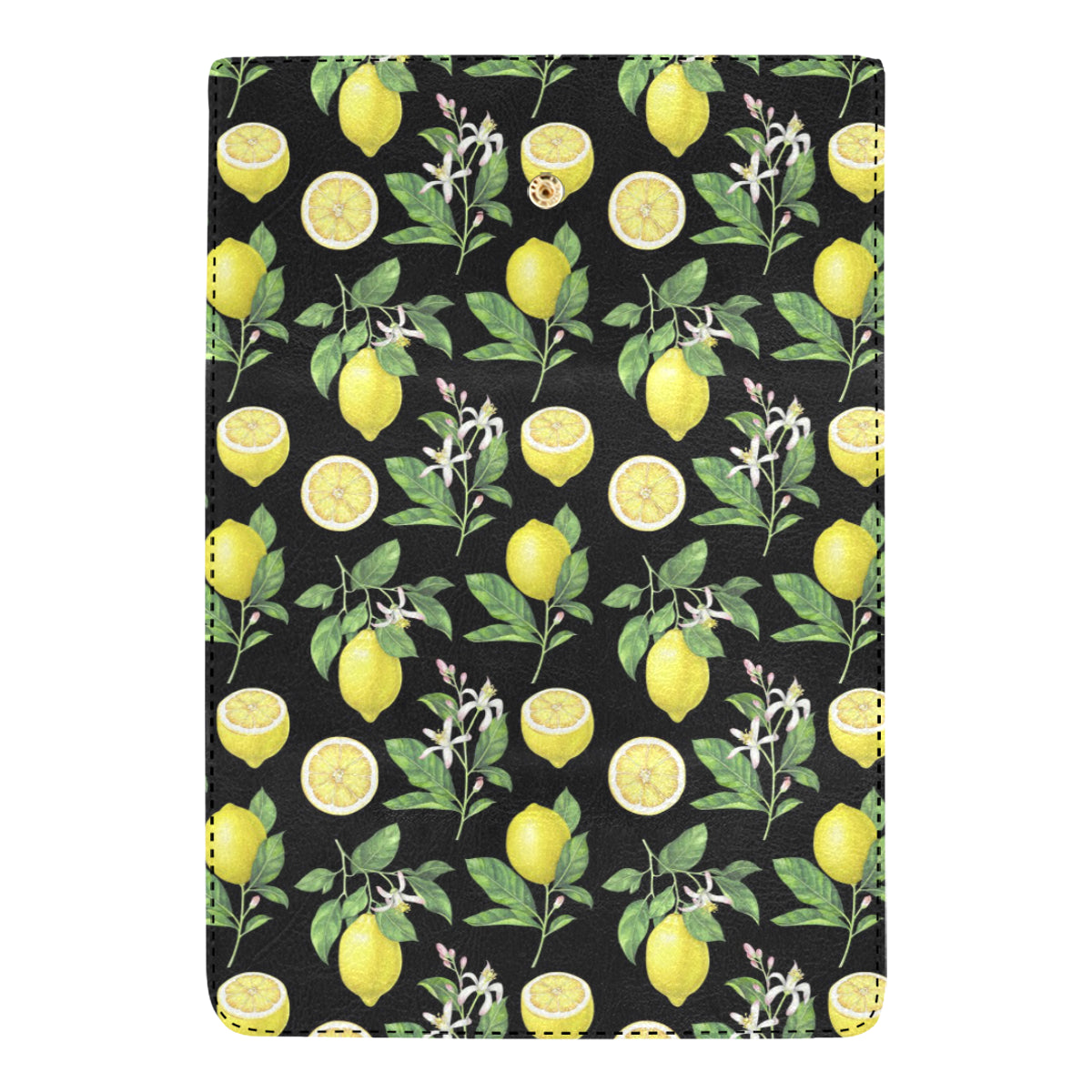 Lemon Pattern Print Design LM02 Women's Trifold Wallet