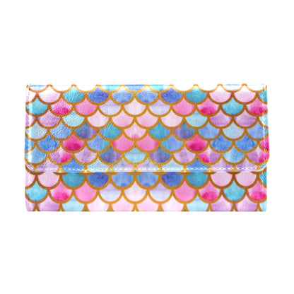 Scales Print Design LKS401 Women's Trifold Wallet