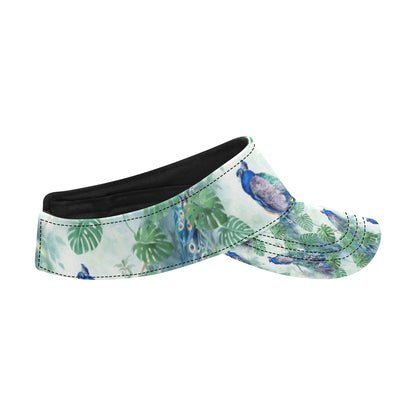 Peacock Pattern Print Design A02 Unisex Sun Visor
