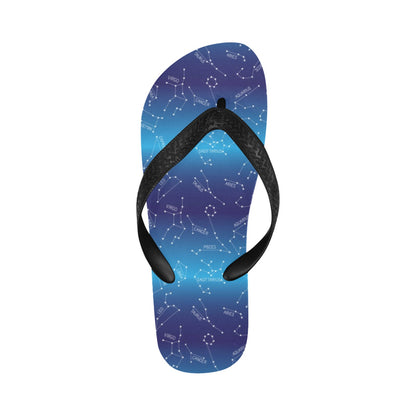Virgo Print Design LKS302 Flip Flops