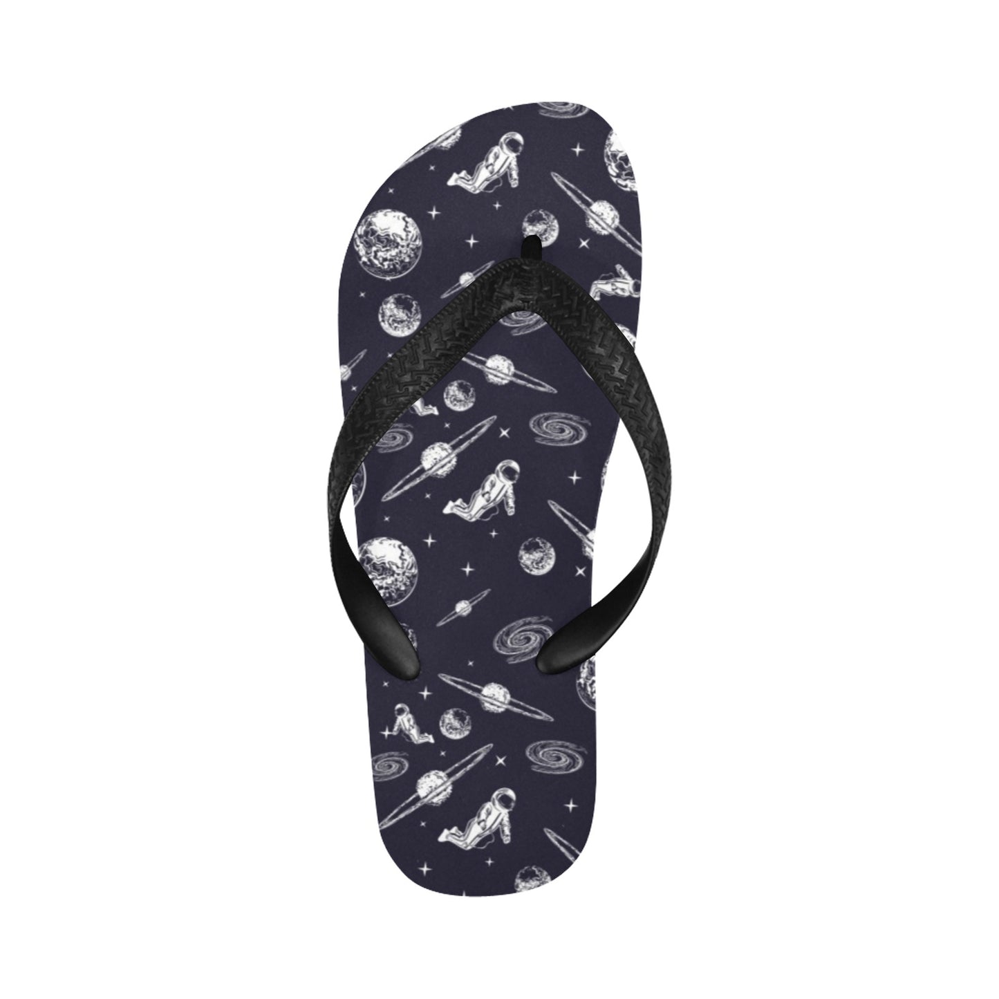 Space Astronaut Print Design LKS302 Flip Flops
