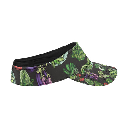 Lettuce Pattern Print Design 01 Unisex Sun Visor
