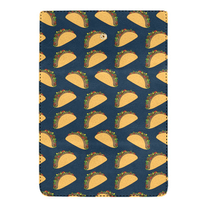 Taco Pattern Print Design TC04 Women's Trifold Wallet
