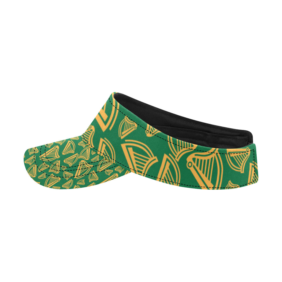 Harp Pattern Print Design 03 Unisex Sun Visor