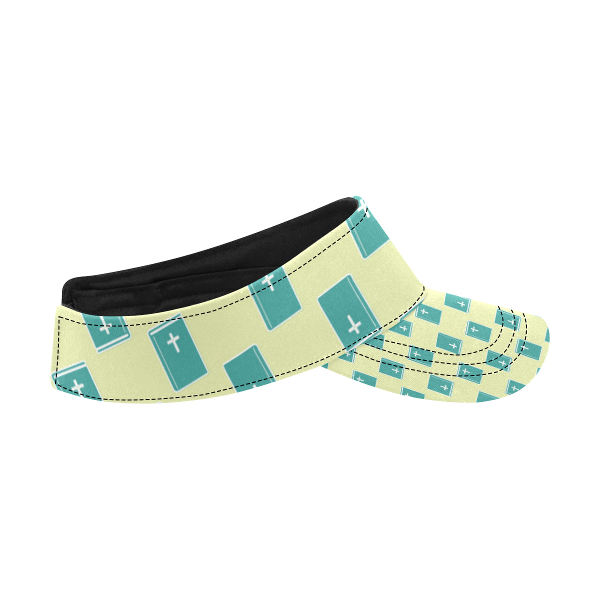Bible Pattern Print Design 04 Unisex Sun Visor