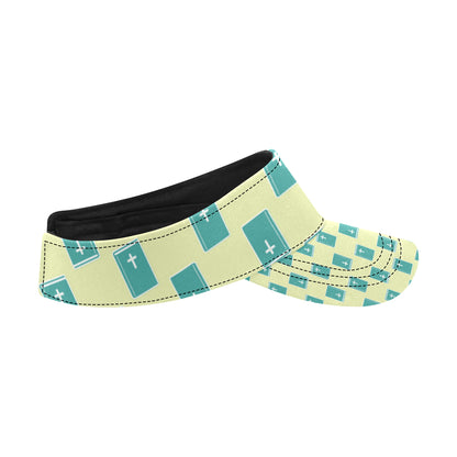Bible Pattern Print Design 04 Unisex Sun Visor