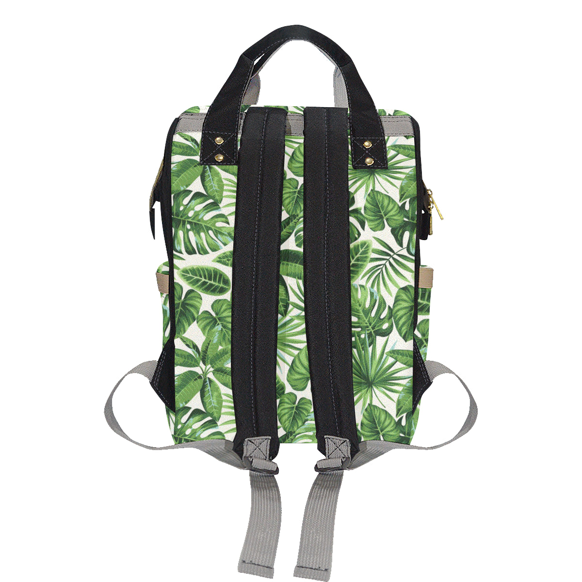 Tropical Flower Pattern Print Design TF013 Diaper Bag Backpack