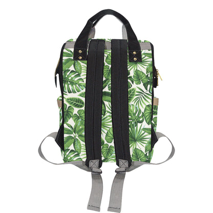 Tropical Flower Pattern Print Design TF013 Diaper Bag Backpack