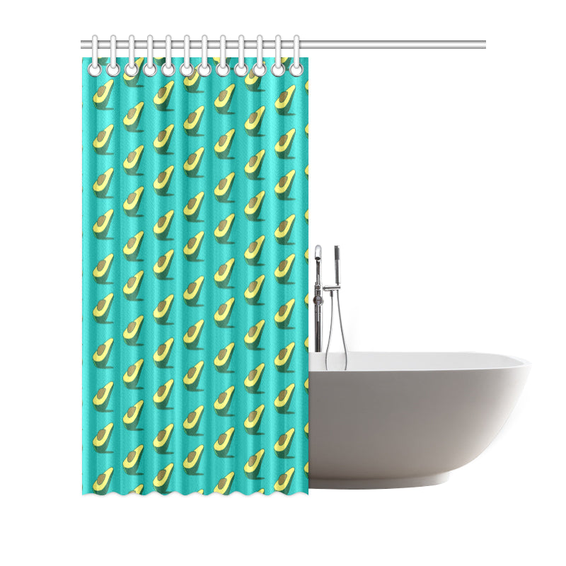 Avocado Pattern Print Design 03 Shower Curtain