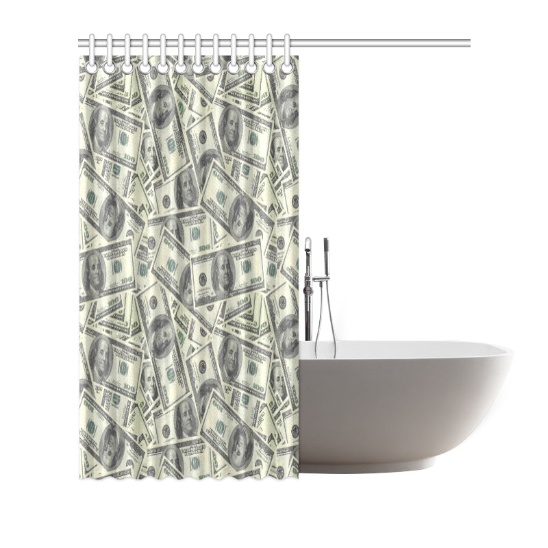 Dollar Pattern Print Design DO02 Shower Curtain