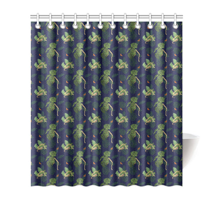 Boa Pattern Print Design 02 Shower Curtain