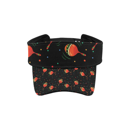 Maracas Pattern Print Design 03 Unisex Sun Visor