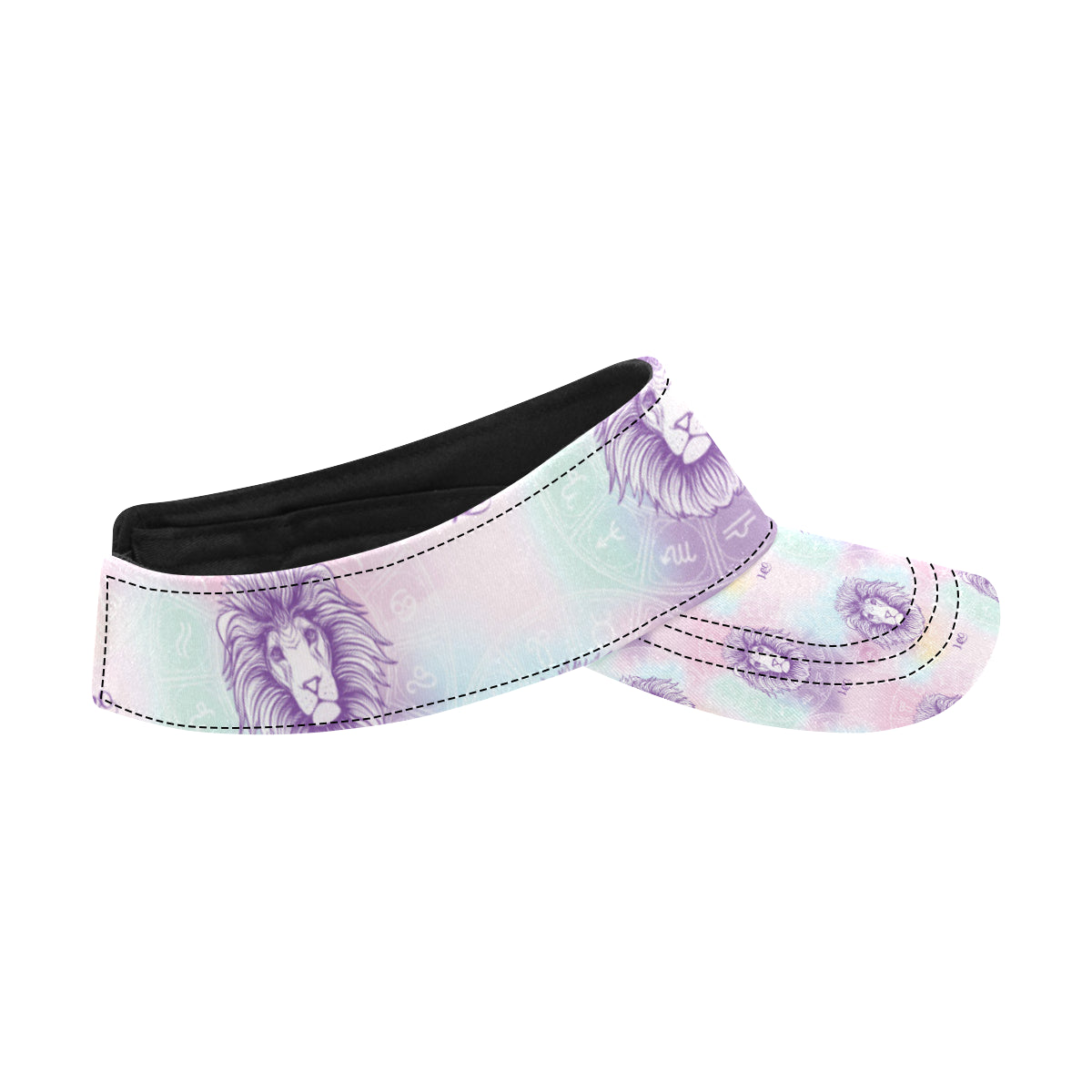 Leo Pattern Print Design 03 Unisex Sun Visor