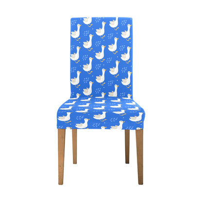 Goose Print Design LKS402 Dining Chair Slipcover