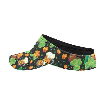 St Patricks Day Print Design LKS303 Unisex Sun Visor