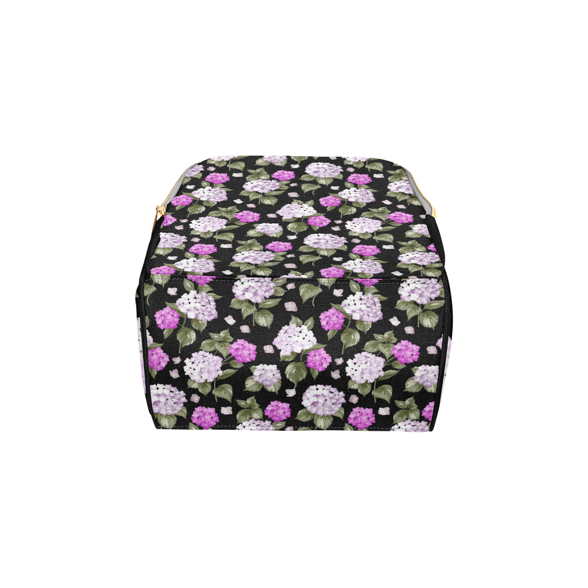 Hydrangea Pattern Print Design HD011 Diaper Bag Backpack