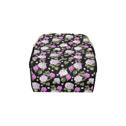 Hydrangea Pattern Print Design HD011 Diaper Bag Backpack