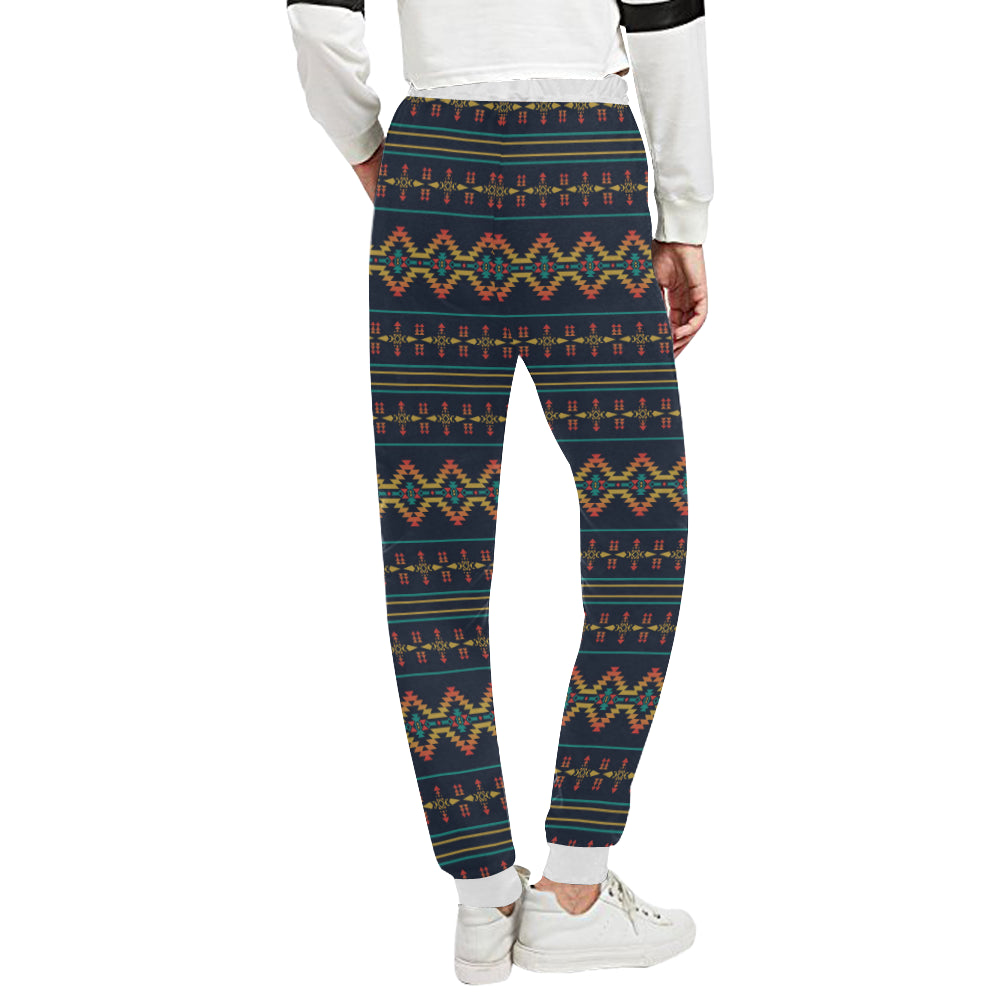 Southwest American Design Themed Print Unisex Sweatpants