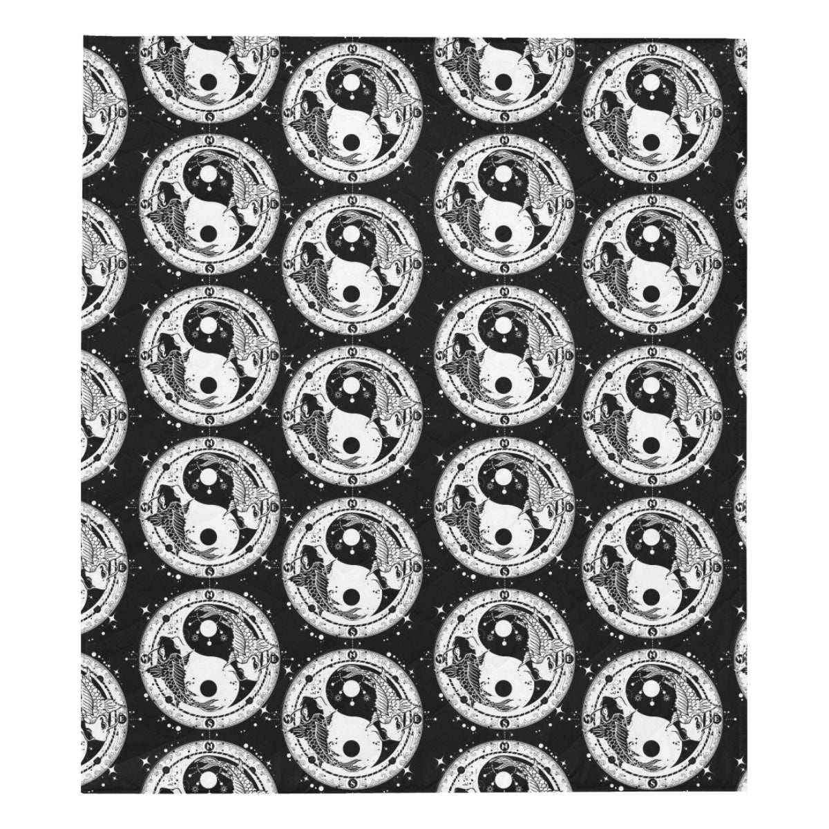 Yin Yang Koi Fish Premium Quilt