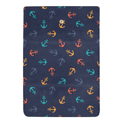Anchor Pattern Print Design 05 Women's Trifold Wallet
