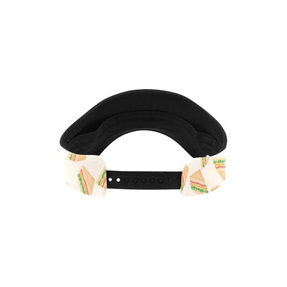 Sandwich Print Design LKS301 Unisex Sun Visor