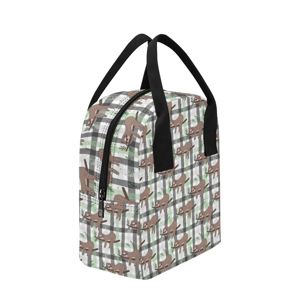 Sloth Print Design LKS301 Insulated Lunch Bag