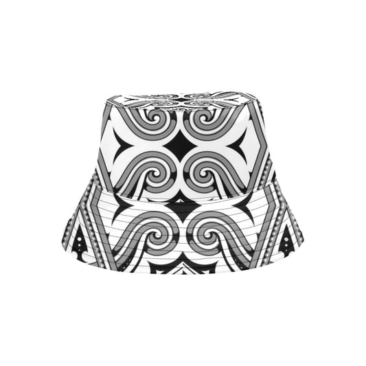 Samoan Pattern Print Design LKS302 Unisex Bucket Hat