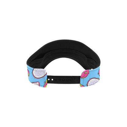 Dragonfruit Pattern Print Design DF04 Unisex Sun Visor