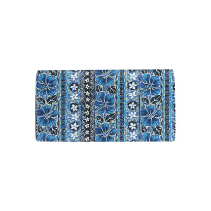Hawaiian Themed Pattern Print Design H012 Women's Trifold Wallet