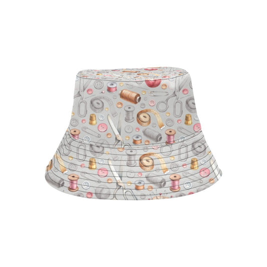 Sewing Equipment Print Design LKS302 Unisex Bucket Hat