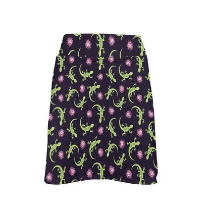lizard Print Design LKS402 17" Golf & Pickleball Skort with Pockets