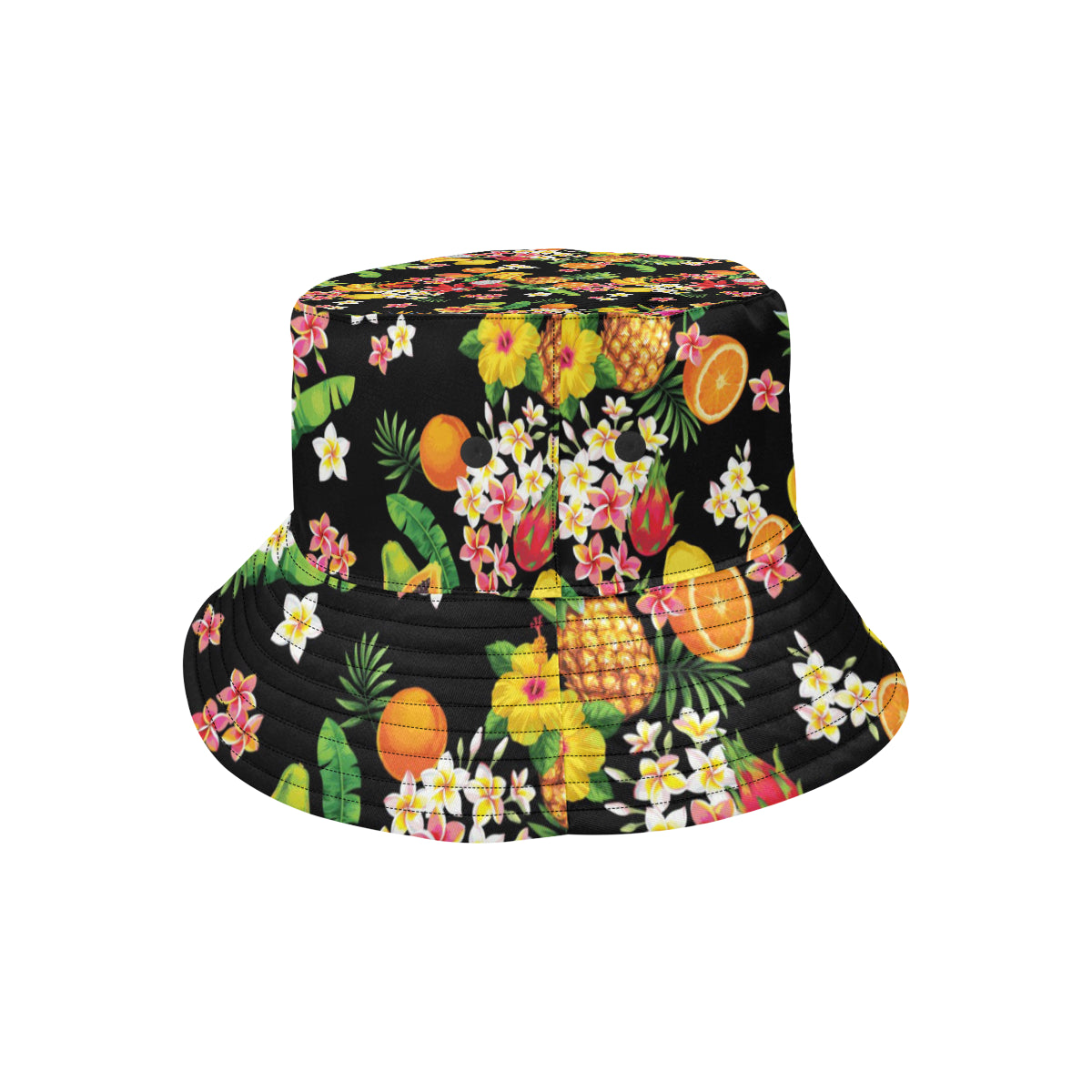 Tropical Fruits Pattern Print Design TF02 Unisex Bucket Hat