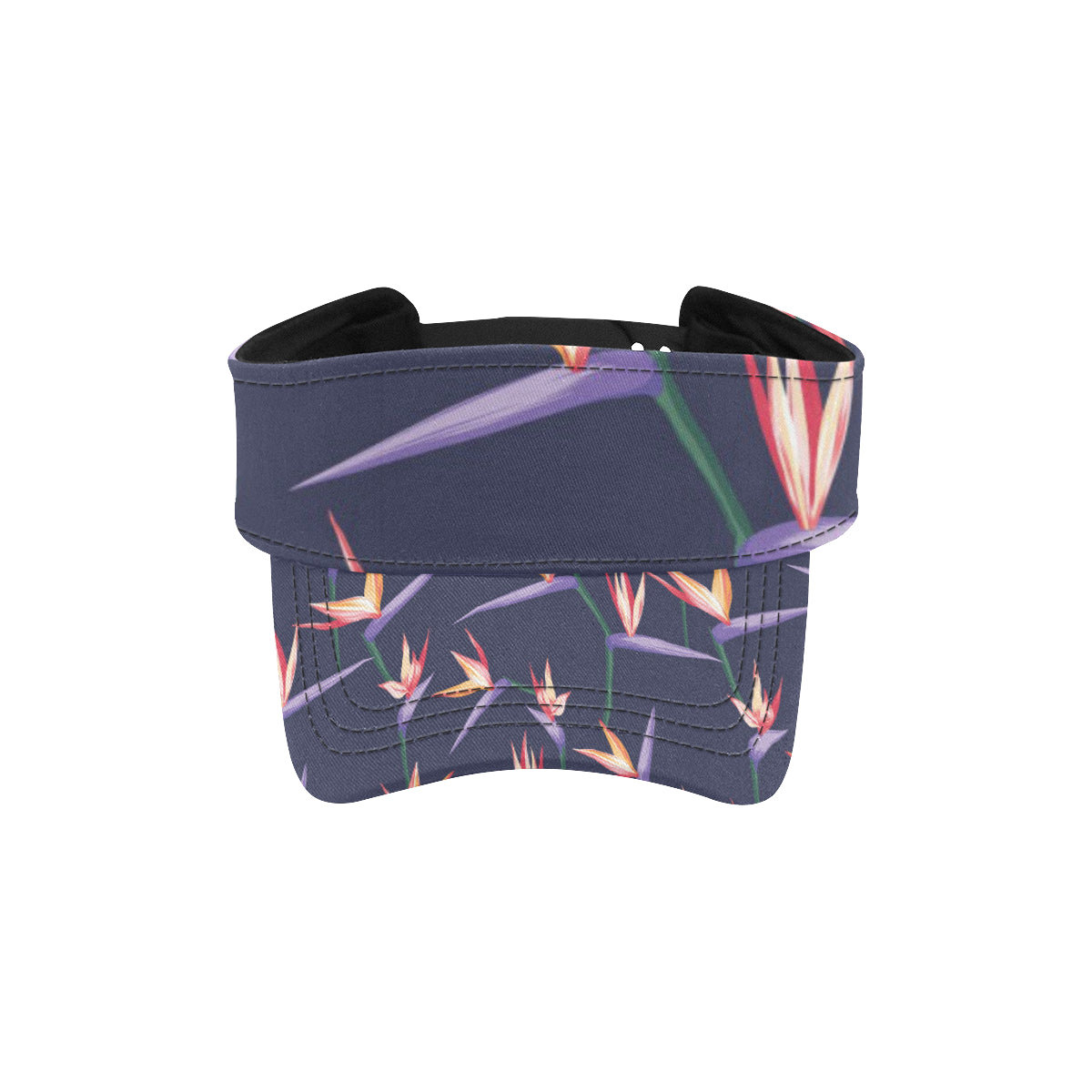 Bird Of Paradise Pattern Print Design BOP015 Unisex Sun Visor