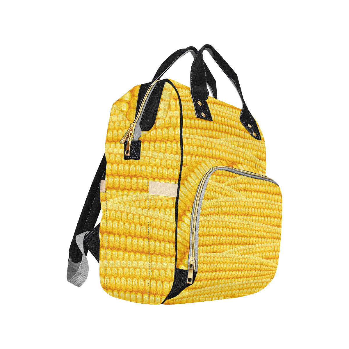 Agricultural Corn cob Pattern Diaper Bag Backpack
